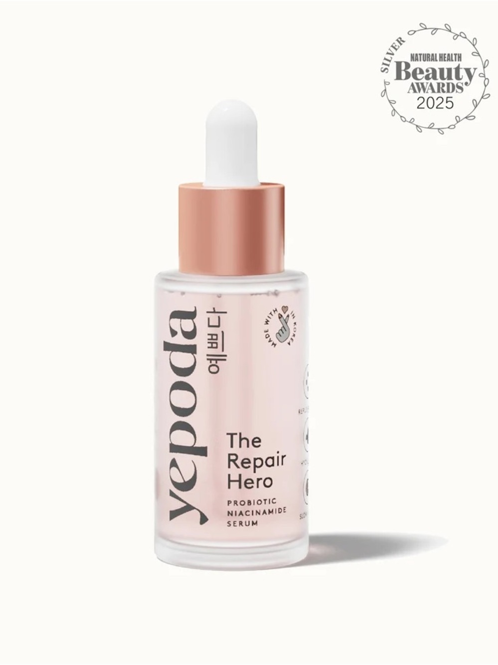 Yepoda The Repair Hero Probiotic Niacinamide Serum - Pink
